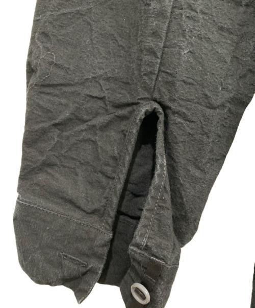 man-tle（マントル）MAN-TLE (マントル) 長袖シャツ ブラック サイズ:Mの古着・服飾アイテム