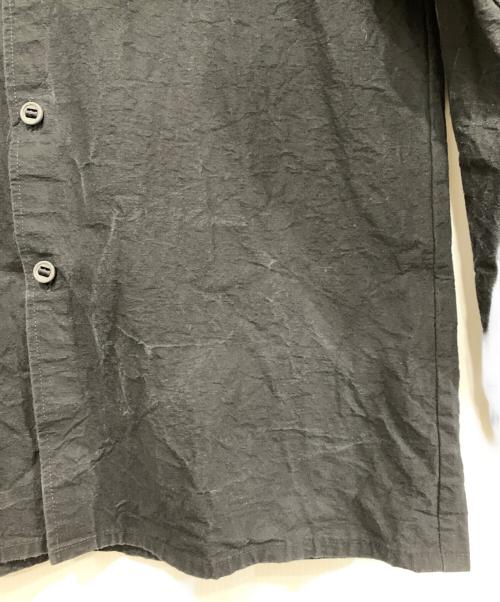 man-tle（マントル）MAN-TLE (マントル) 長袖シャツ ブラック サイズ:Mの古着・服飾アイテム