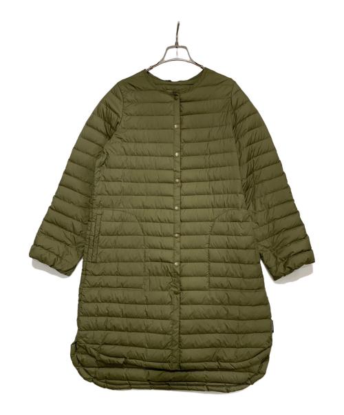 Traditional Weatherwear（トラディショナルウェザーウェア）Traditional Weatherwear (トラディショナルウェザーウェア) ダウンコート グリーン サイズ:34の古着・服飾アイテム