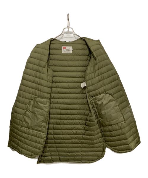 Traditional Weatherwear（トラディショナルウェザーウェア）Traditional Weatherwear (トラディショナルウェザーウェア) ダウンコート グリーン サイズ:34の古着・服飾アイテム