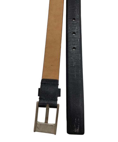 GUCCI（グッチ）GUCCI (グッチ) レザーベルト ブラックの古着・服飾アイテム