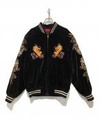 ）の古着「別珍スカジャン」｜ブラック