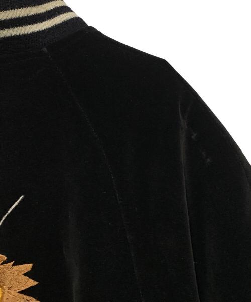 GREEMAN（グリーマン）Greeman (グリーマン) 別珍スカジャン ブラック サイズ:FREEの古着・服飾アイテム