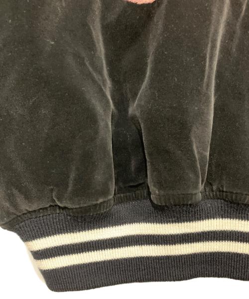 GREEMAN（グリーマン）Greeman (グリーマン) 別珍スカジャン ブラック サイズ:FREEの古着・服飾アイテム