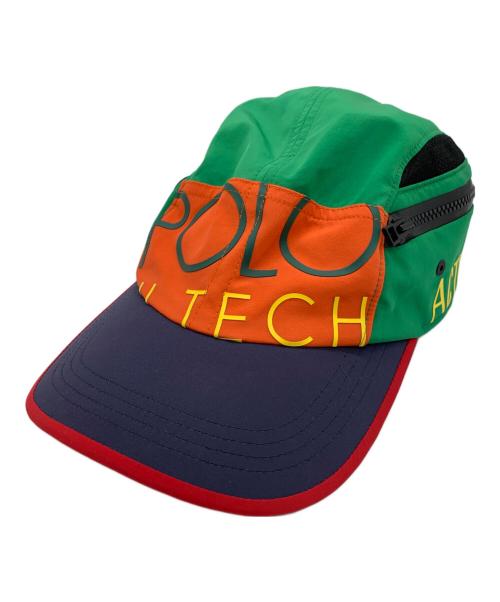 POLO RALPH LAUREN（ポロ・ラルフローレン）POLO RALPH LAUREN (ポロ・ラルフローレン) キャップ グリーン サイズ:L　XLの古着・服飾アイテム