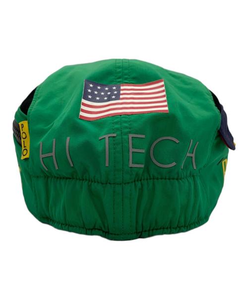 POLO RALPH LAUREN（ポロ・ラルフローレン）POLO RALPH LAUREN (ポロ・ラルフローレン) キャップ グリーン サイズ:L　XLの古着・服飾アイテム