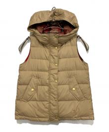 BLUE LABEL CRESTBRIDGE（ブルーレーベルクレストブリッジ）の古着「ダウンベスト」｜ブラウン