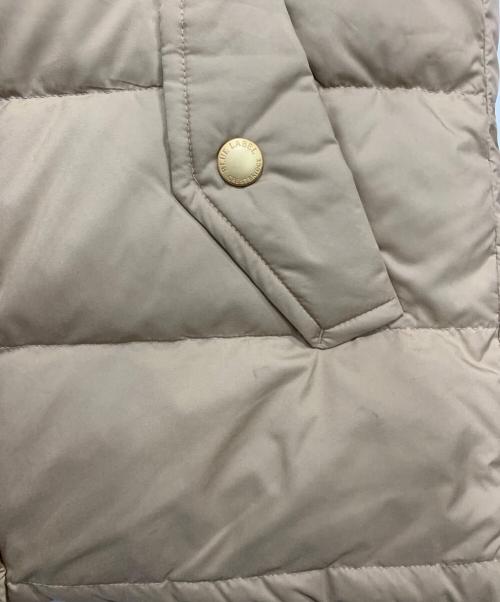 BLUE LABEL CRESTBRIDGE（ブルーレーベルクレストブリッジ）BLUE LABEL CRESTBRIDGE (ブルーレーベルクレストブリッジ) ダウンベスト ブラウン サイズ:Mの古着・服飾アイテム