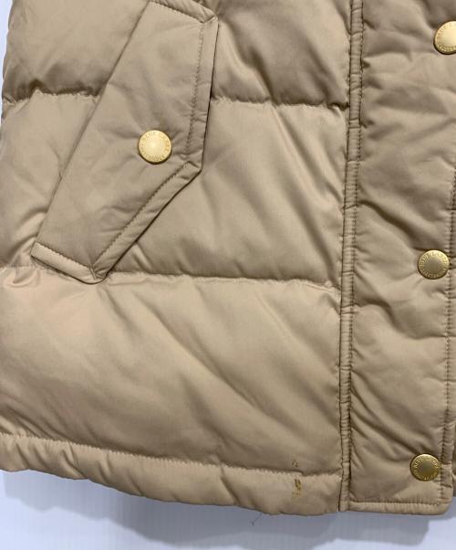 BLUE LABEL CRESTBRIDGE（ブルーレーベルクレストブリッジ）BLUE LABEL CRESTBRIDGE (ブルーレーベルクレストブリッジ) ダウンベスト ブラウン サイズ:Mの古着・服飾アイテム