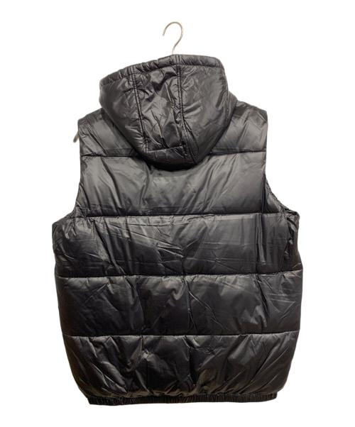 GUESS（ゲス）GUESS (ゲス) ダウンベスト ブラック サイズ:L 未使用品の古着・服飾アイテム
