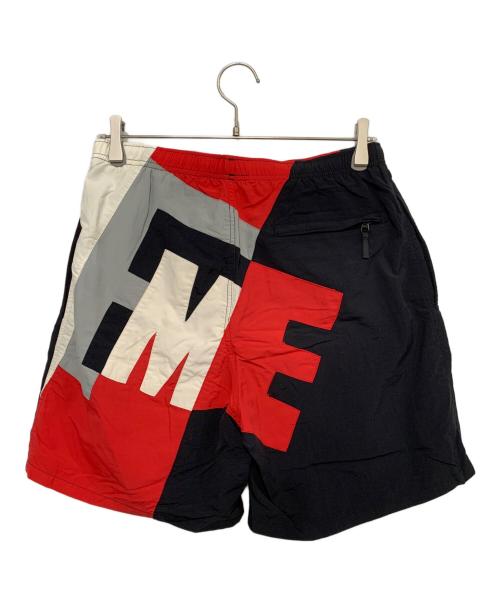 SUPREME（シュプリーム）Supreme (シュプリーム) Big Letter Water Short レッド×ブラック サイズ:Sの古着・服飾アイテム