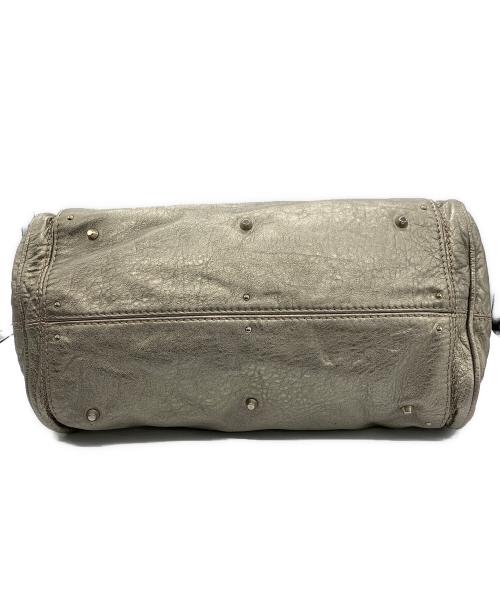 Chloe（クロエ）Chloe (クロエ) ハンドバッグ メタリックベージュの古着・服飾アイテム