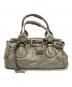 Chloe（クロエ）の古着「ハンドバッグ」｜メタリックベージュ