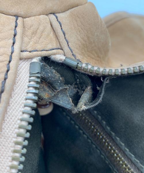 MIU MIU（ミュウミュウ）MIU MIU (ミュウミュウ) ハンドバッグ ブラウンの古着・服飾アイテム