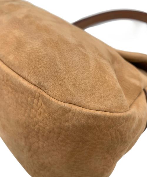 MIU MIU（ミュウミュウ）MIU MIU (ミュウミュウ) ハンドバッグ ブラウンの古着・服飾アイテム