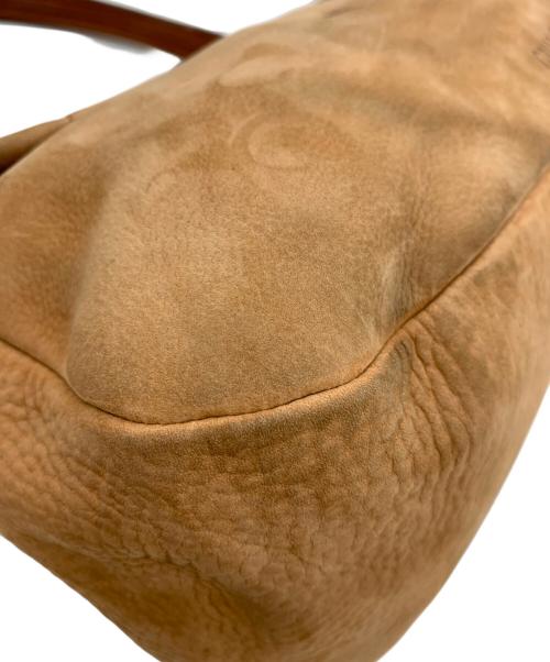 MIU MIU（ミュウミュウ）MIU MIU (ミュウミュウ) ハンドバッグ ブラウンの古着・服飾アイテム