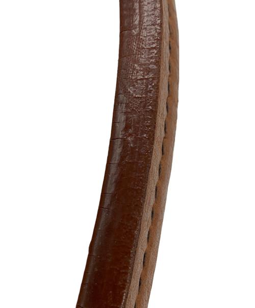 MIU MIU（ミュウミュウ）MIU MIU (ミュウミュウ) ハンドバッグ ブラウンの古着・服飾アイテム