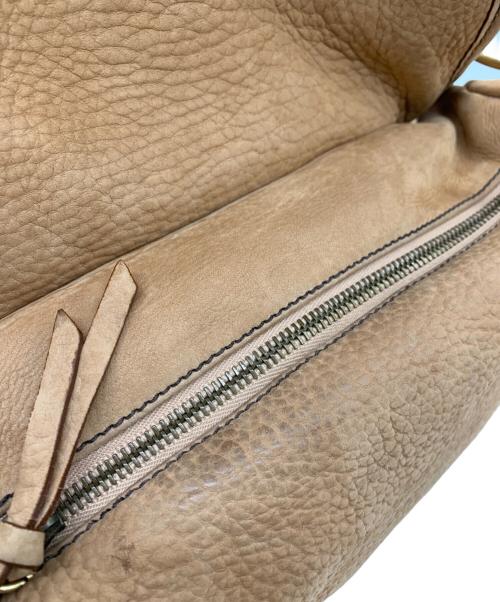 MIU MIU（ミュウミュウ）MIU MIU (ミュウミュウ) ハンドバッグ ブラウンの古着・服飾アイテム