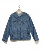 SINMEシンメ）の古着「デニムジャケット」｜インディゴ