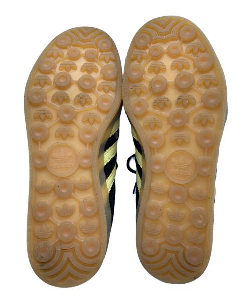 adidas（アディダス）adidas (アディダス) スニーカー ブラック×イエロー サイズ:24.5㎝の古着・服飾アイテム