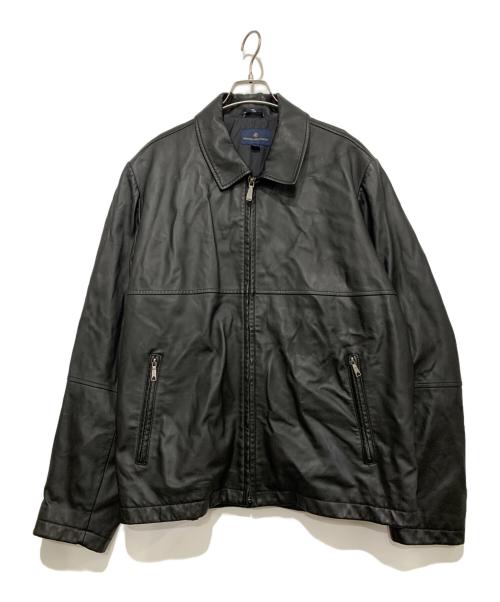 BROOKS BROTHERS（ブルックスブラザーズ）BROOKS BROTHERS (ブルックスブラザーズ) ラムレザージャケット ブラック サイズ:XLの古着・服飾アイテム