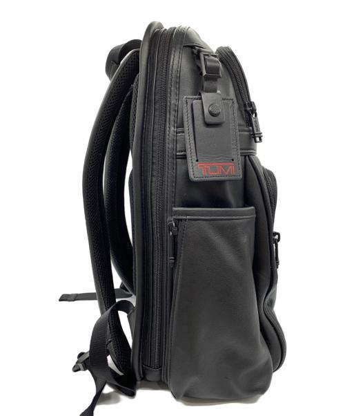 TUMI（トゥミ）TUMI (トゥミ) レザーバックパック ブラックの古着・服飾アイテム