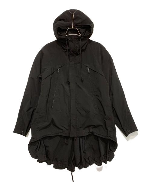 REGULATION Yohji Yamamoto（レギュレーションヨウジヤマモト）REGULATION Yohji Yamamoto (レギュレーションヨウジヤマモト) フーディージャケット ブラック サイズ:2の古着・服飾アイテム