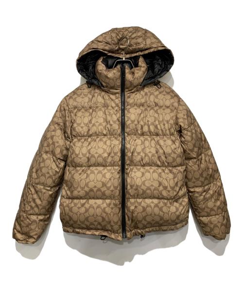 COACH（コーチ）COACH (コーチ) リバーシブルダウンジャケット ブラック サイズ:-の古着・服飾アイテム