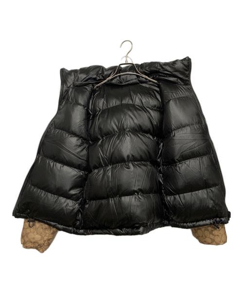COACH（コーチ）COACH (コーチ) リバーシブルダウンジャケット ブラック サイズ:-の古着・服飾アイテム