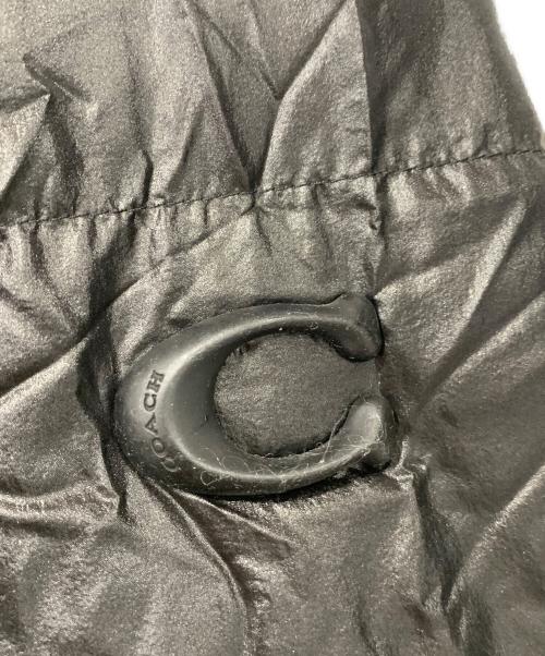 COACH（コーチ）COACH (コーチ) リバーシブルダウンジャケット ブラック サイズ:-の古着・服飾アイテム