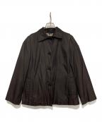 BURBERRY LONDONバーバリーロンドン）の古着「裏ノバチェックシャツジャケット」｜ブラック