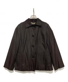 BURBERRY LONDON（バーバリーロンドン）の古着「裏ノバチェックシャツジャケット」｜ブラック