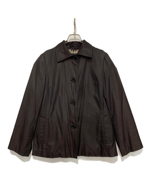 BURBERRY LONDON（バーバリーロンドン）BURBERRY LONDON (バーバリーロンドン) 裏ノバチェックシャツジャケット ブラック サイズ:40の古着・服飾アイテム