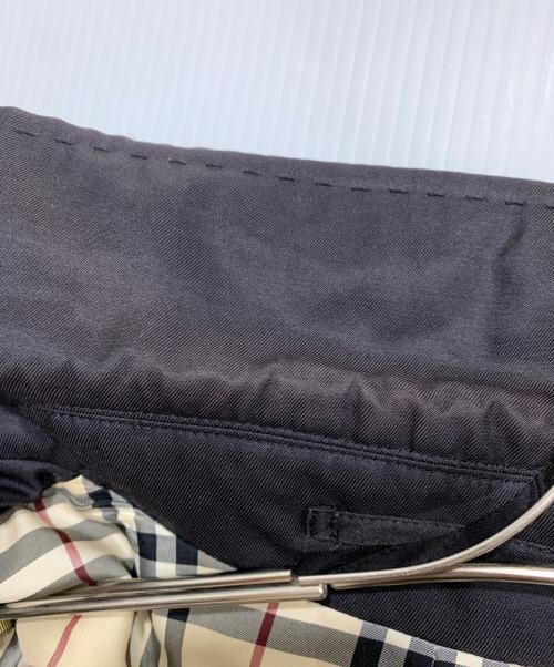 BURBERRY LONDON（バーバリーロンドン）BURBERRY LONDON (バーバリーロンドン) 裏ノバチェックシャツジャケット ブラック サイズ:40の古着・服飾アイテム