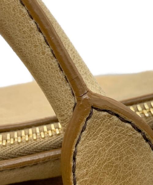 MIU MIU（ミュウミュウ）MIU MIU (ミュウミュウ) 2WAYバッグ ベージュの古着・服飾アイテム