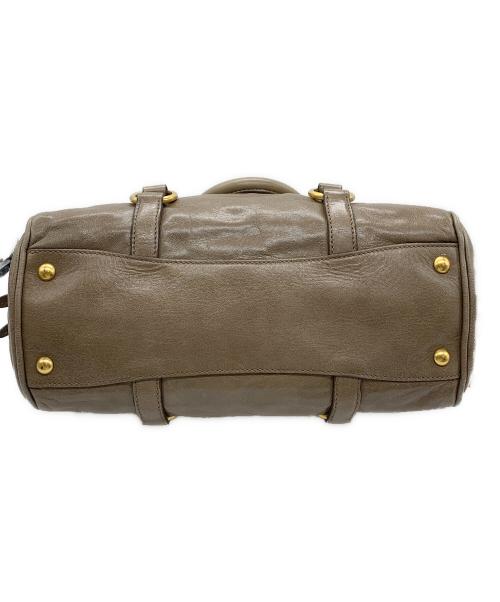 MIU MIU（ミュウミュウ）MIU MIU (ミュウミュウ) 2WAYバッグ グレーの古着・服飾アイテム