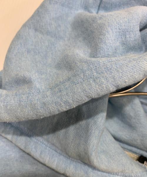 BALENCIAGA（バレンシアガ）BALENCIAGA (バレンシアガ) プルオーバーパーカー スカイブルー サイズ:Lの古着・服飾アイテム