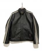 Schottショット）の古着「ラムレザージャケット」｜ブラック
