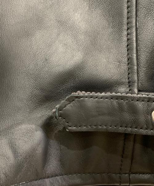 Schott（ショット）Schott (ショット) ラムレザージャケット ブラック サイズ:XLの古着・服飾アイテム