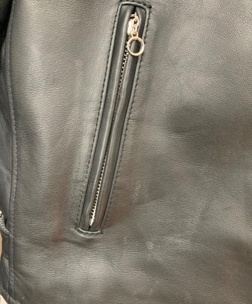 Schott（ショット）Schott (ショット) ラムレザージャケット ブラック サイズ:XLの古着・服飾アイテム