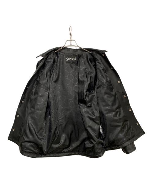 Schott（ショット）Schott (ショット) ラムレザージャケット ブラック サイズ:Lの古着・服飾アイテム