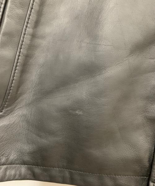 Schott（ショット）Schott (ショット) ラムレザージャケット ブラック サイズ:Lの古着・服飾アイテム