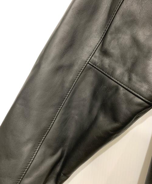 Schott（ショット）Schott (ショット) ラムレザージャケット ブラック サイズ:Lの古着・服飾アイテム