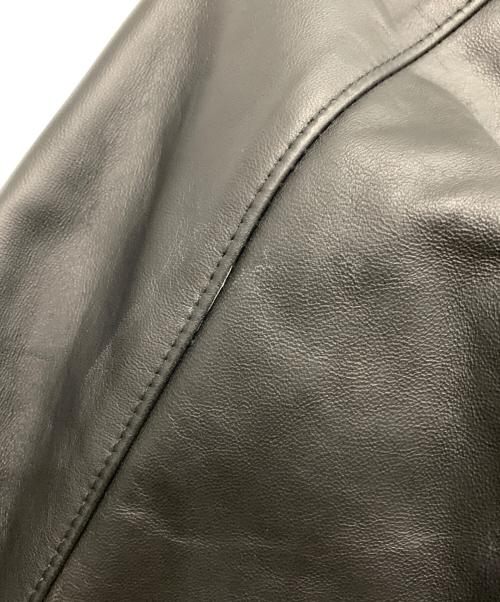 Schott（ショット）Schott (ショット) ラムレザージャケット ブラック サイズ:Lの古着・服飾アイテム