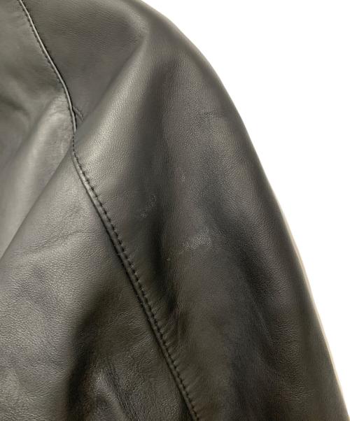 Schott（ショット）Schott (ショット) ラムレザージャケット ブラック サイズ:Lの古着・服飾アイテム
