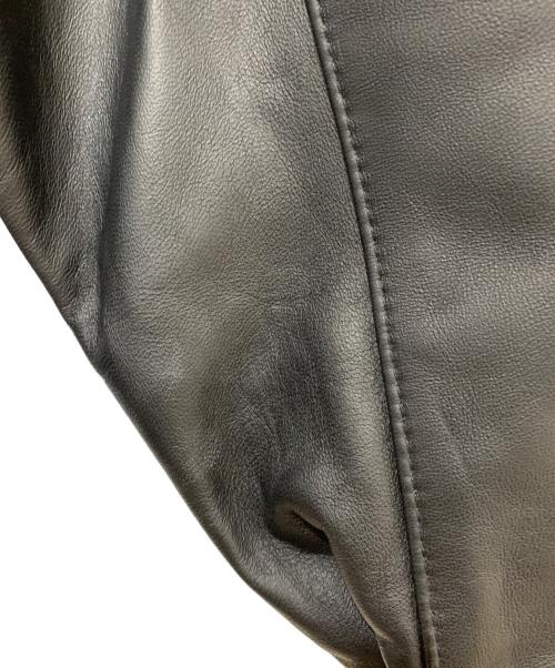 Schott（ショット）Schott (ショット) ラムレザージャケット ブラック サイズ:Lの古着・服飾アイテム