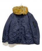 UNITED CARRユナイテッドカー）の古着「N-3Bタイプコート」｜ネイビー