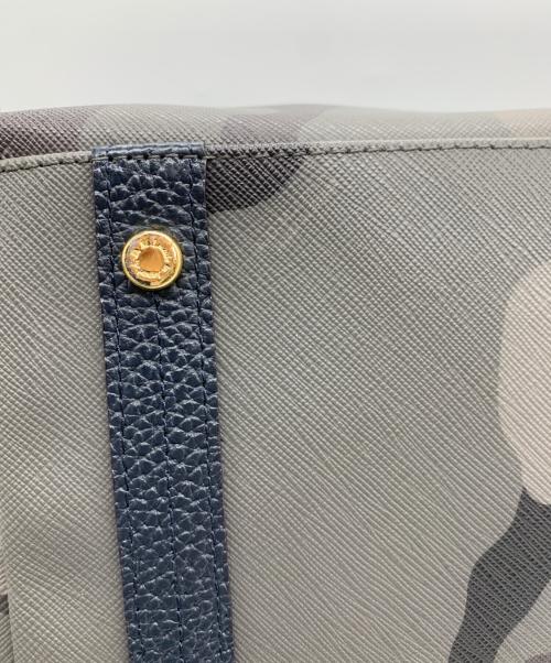 A.D.M.J.（エーディーエムジェイ）A.D.M.J. (エーディーエムジェイ) トートバッグ ブラック×グレーの古着・服飾アイテム