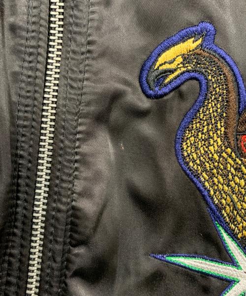 DIESEL（ディーゼル）DIESEL (ディーゼル) リバーシブルスカジャン ブラック サイズ:Mの古着・服飾アイテム