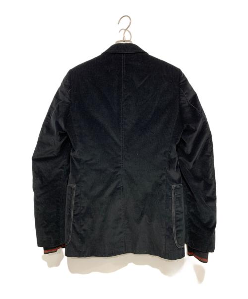 GUCCI（グッチ）GUCCI (グッチ) ライナー付き2Bテーラードジャケット ブラック サイズ:Lの古着・服飾アイテム